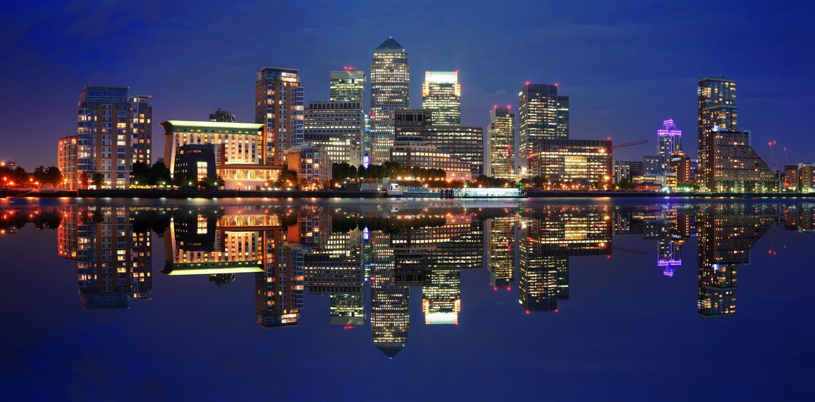Canary Wharf skyline